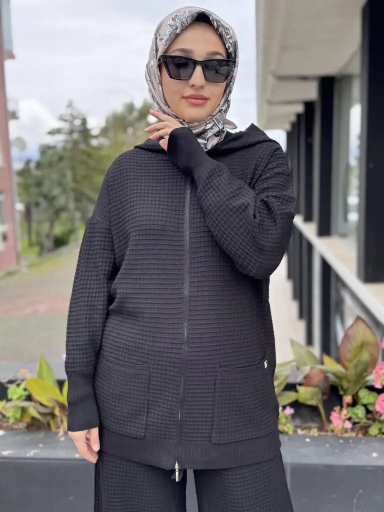 Ghisa Triko Ceket Pantolon Takım 4096