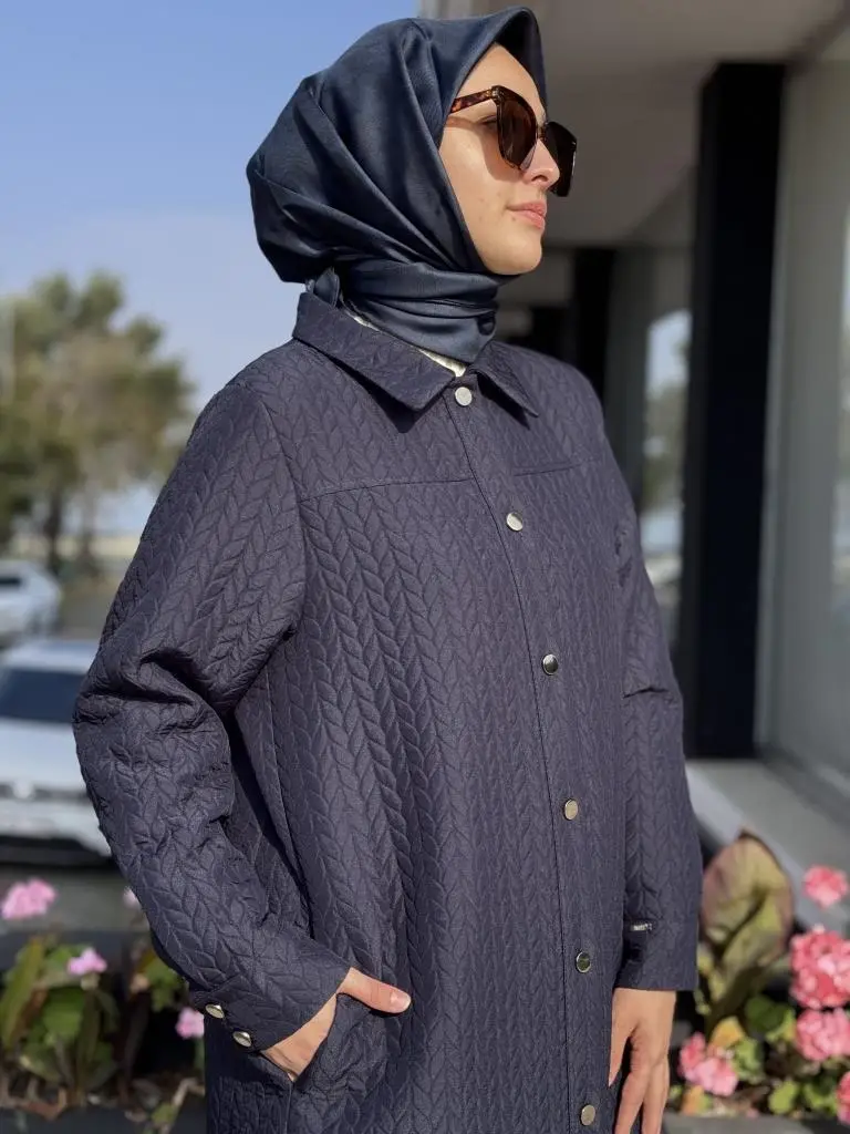 İnvee Çıtçıtlı Gömlek Yaka Kap 7039B