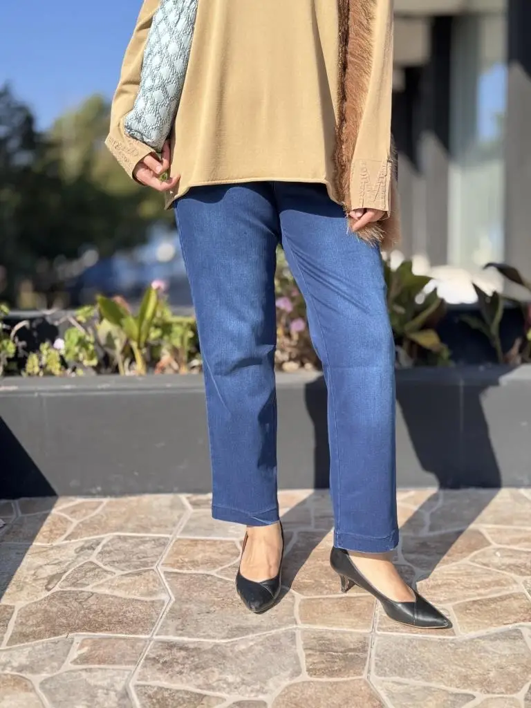 Misswhence Boru Paça Kot Pantolon 38121