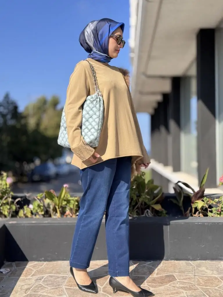 Misswhence Boru Paça Kot Pantolon 38121