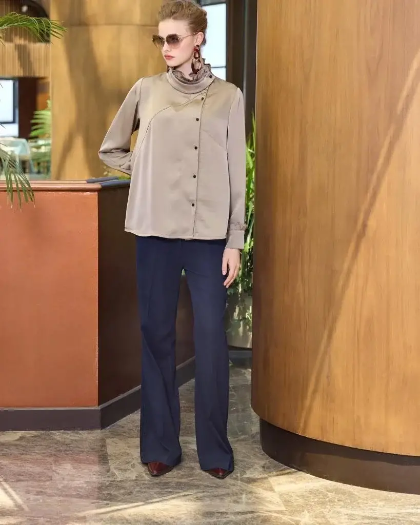 Misswhence Boru Paça Likralı Tensel Kot Pantolon 38100