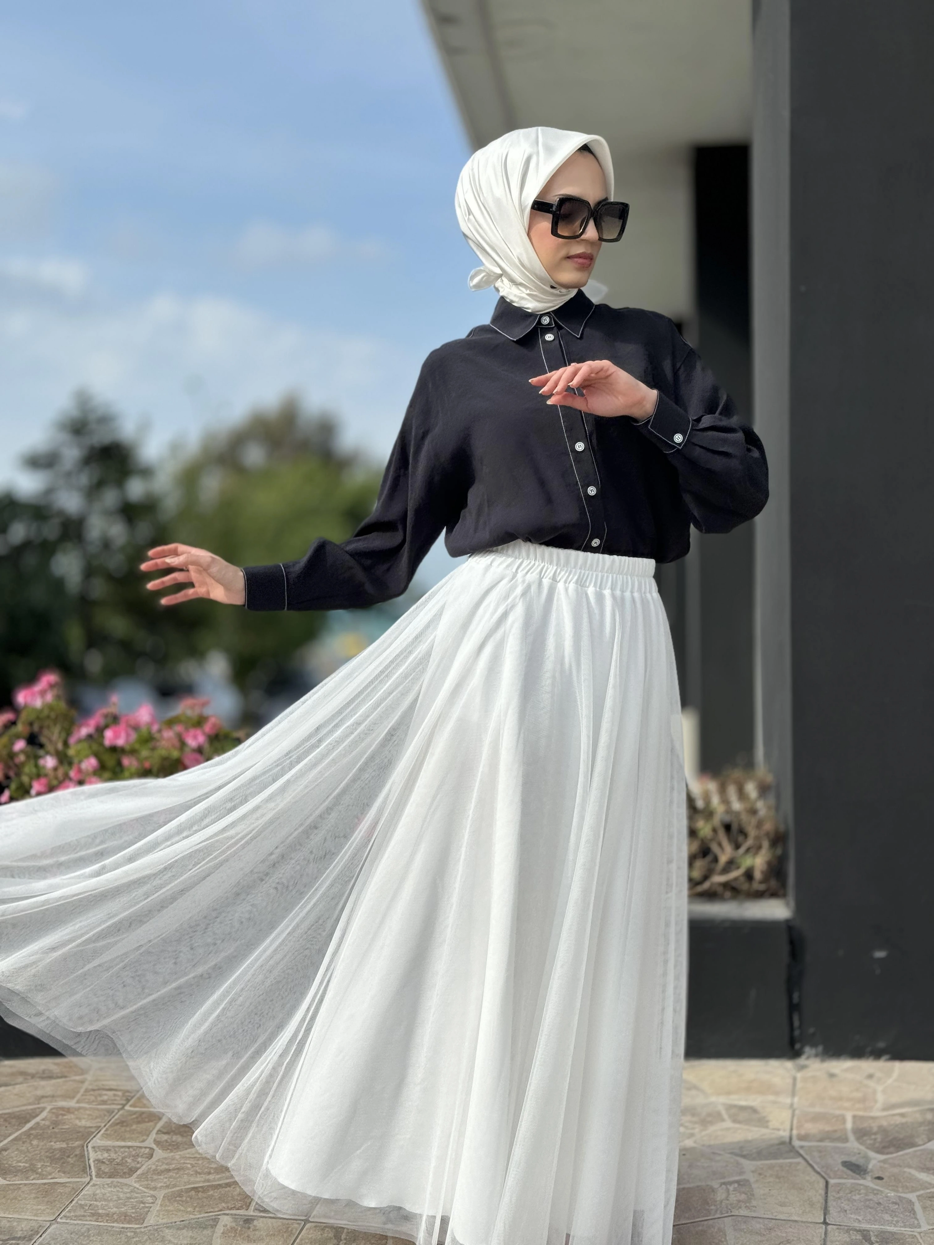 Almarwah Beli Latikli Tütü Etek 806425