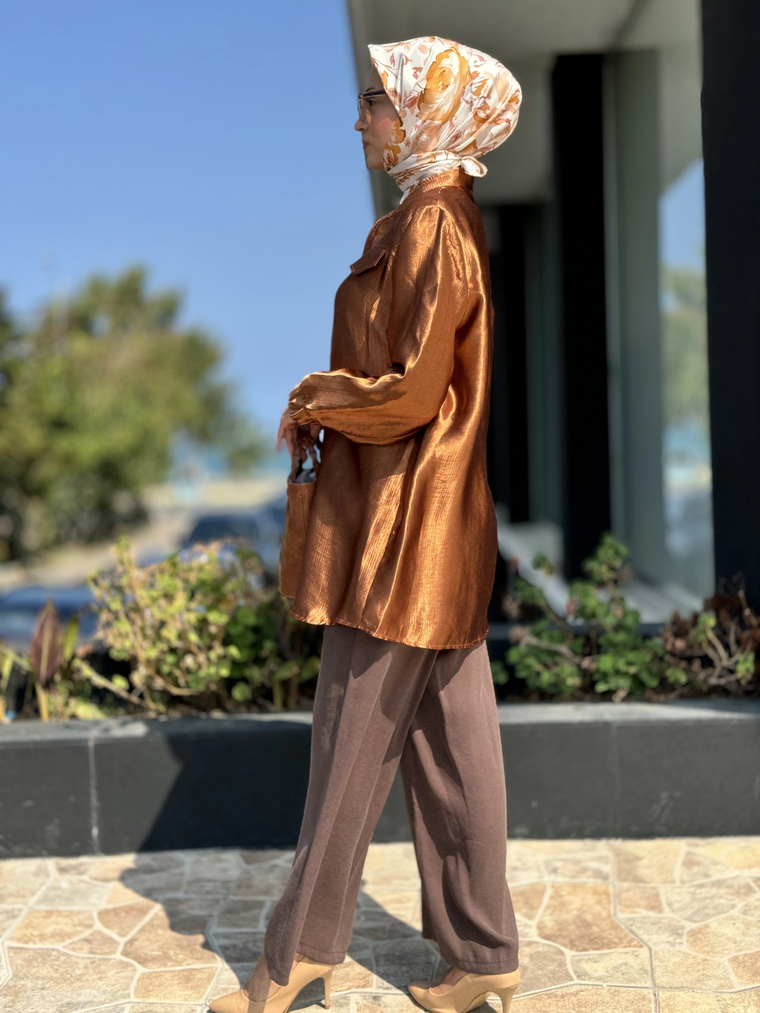 Almarwah Ceket Tunik Pantolon 3lü Takım 202641