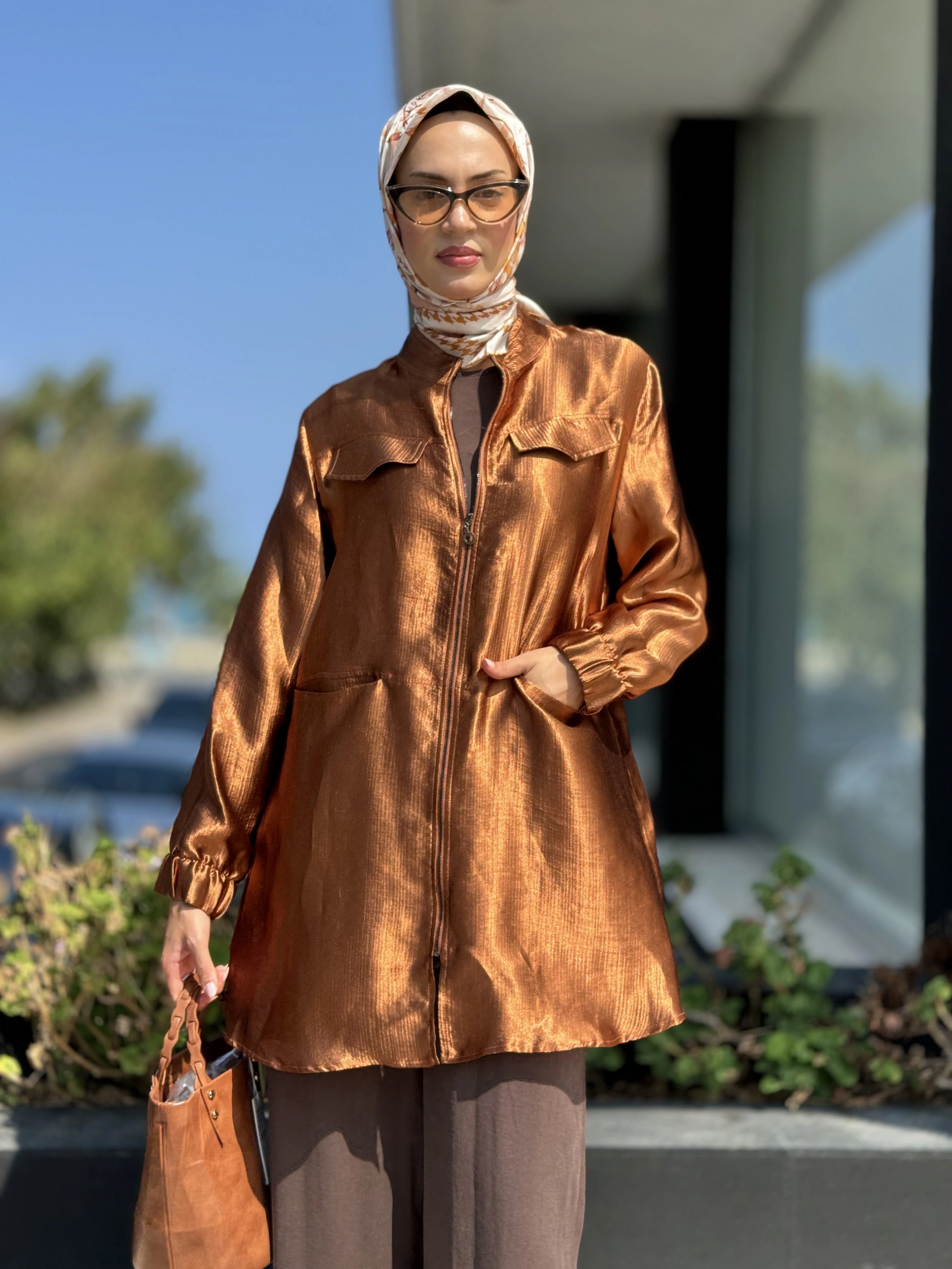 Almarwah Ceket Tunik Pantolon 3lü Takım 202641