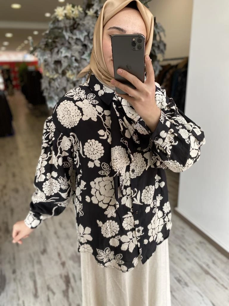 Almarwah Desenli Gömlek 101983