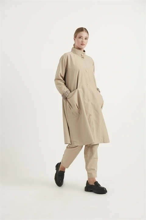 Almarwah Düğmeli Kap 404753