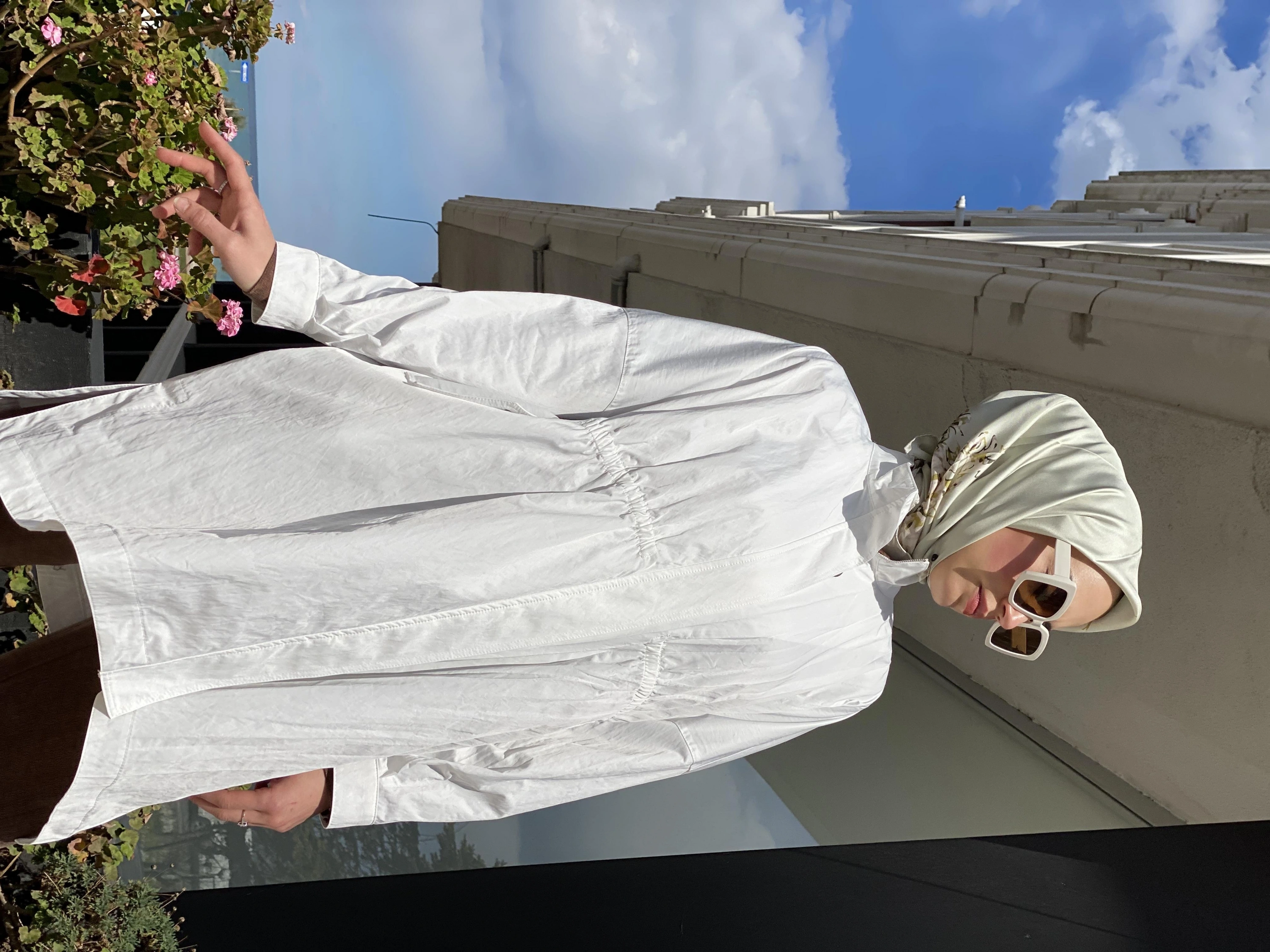 Almarwah Fermuarlı Tencel Paraşüt Kap 404819