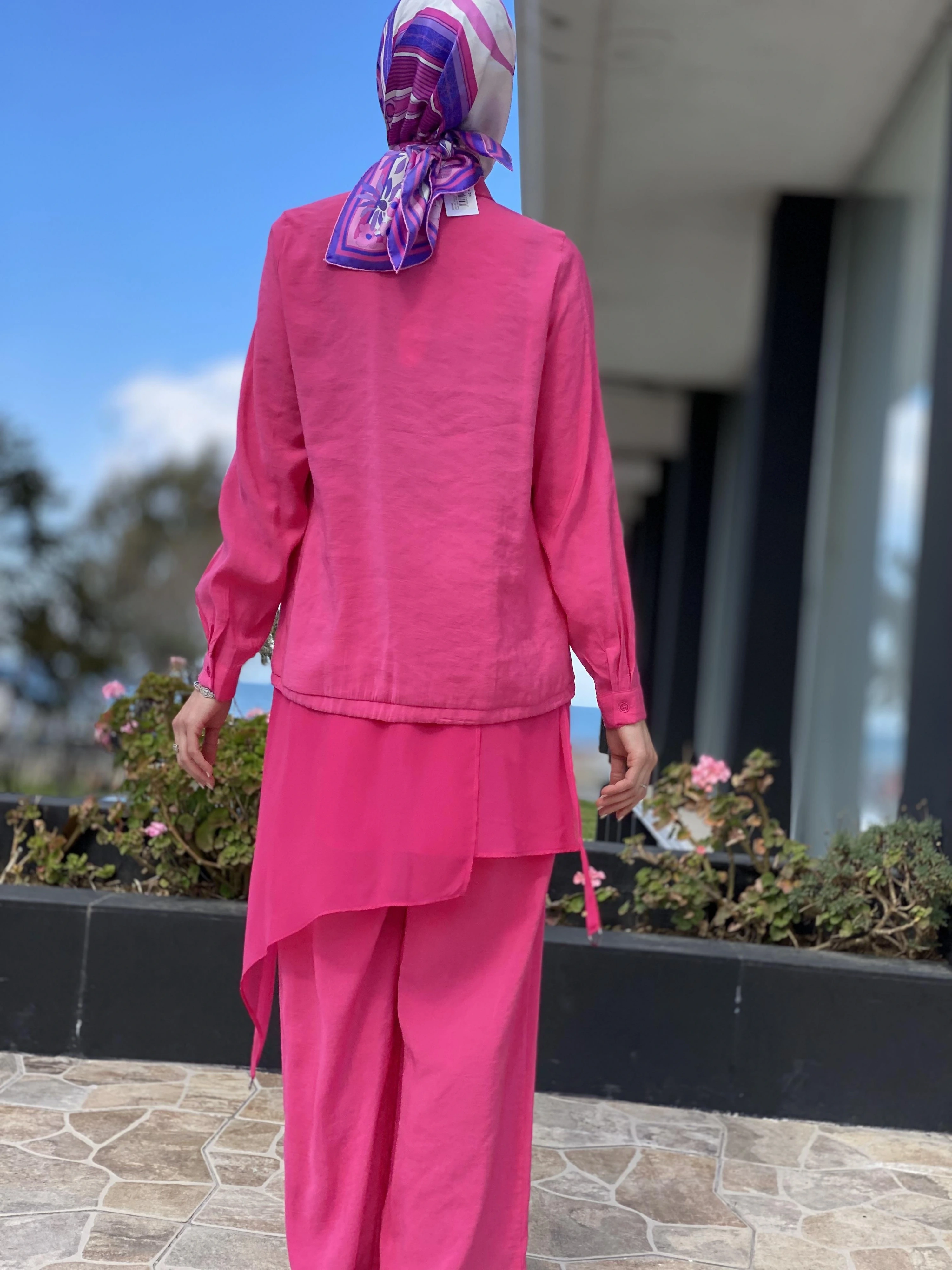 Almarwah Gömlek Pantolon Etekli Takım 202557