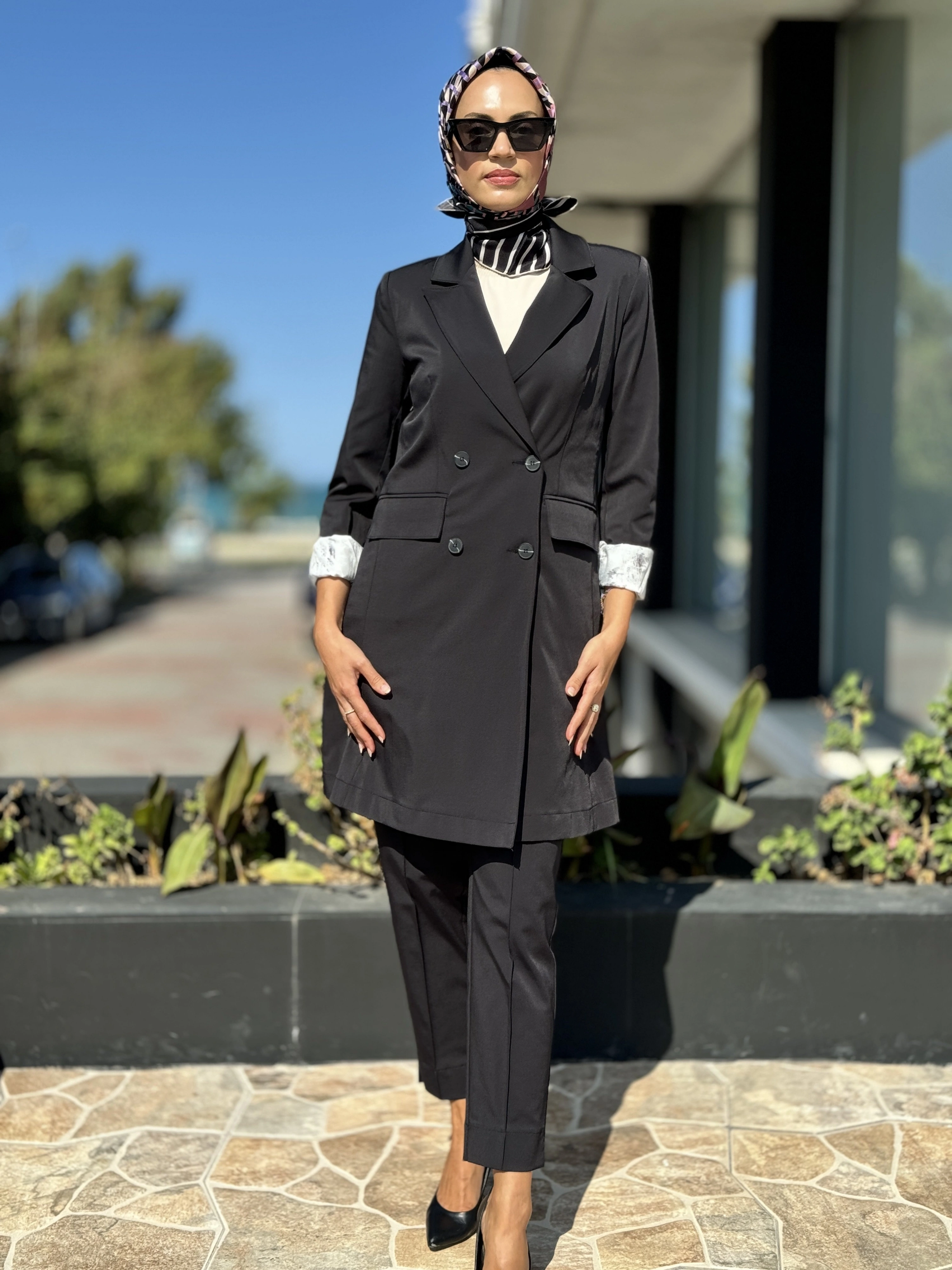 Almarwah Kanvas Ceket Pantolon Takım 2026704