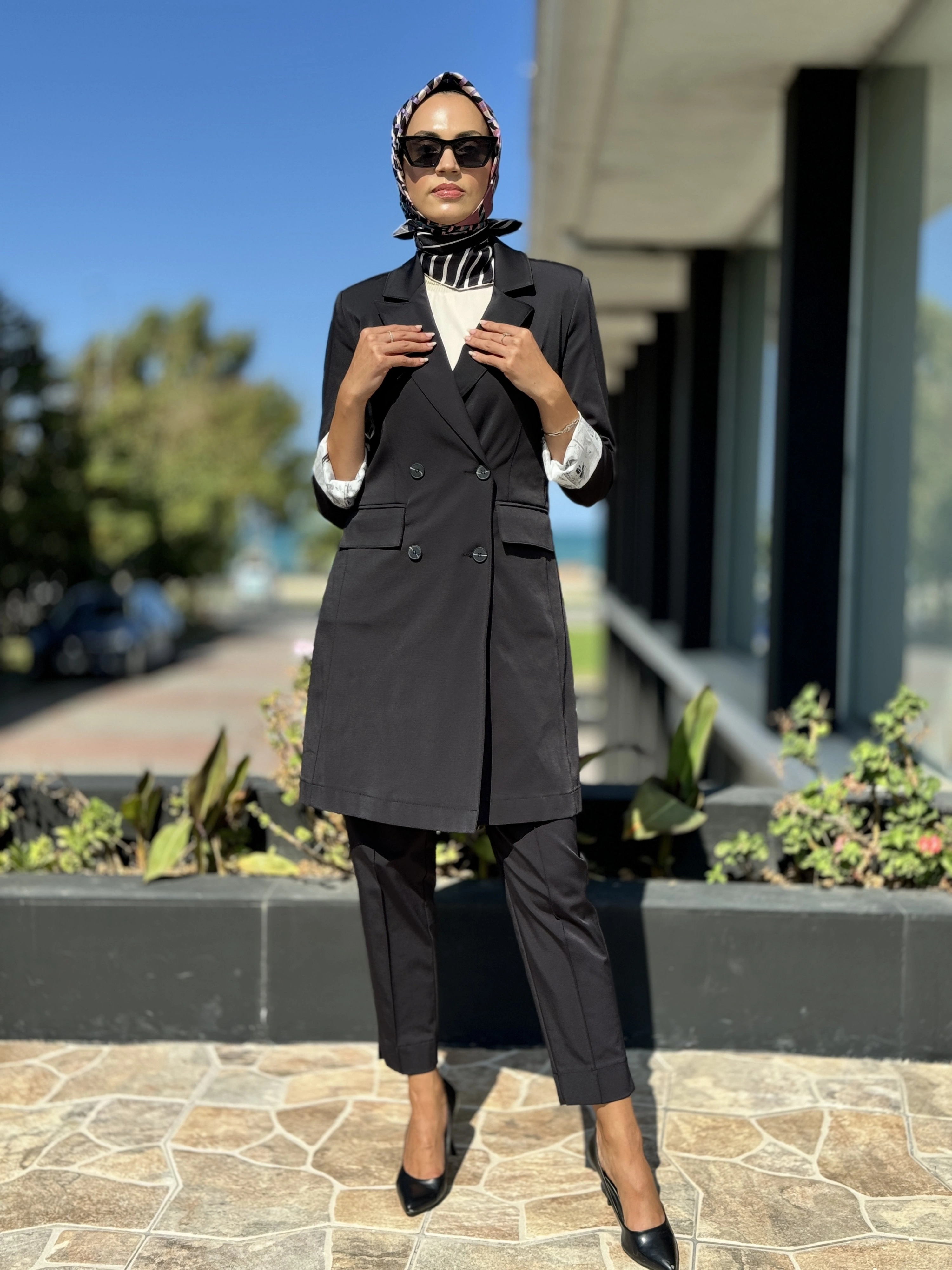 Almarwah Kanvas Ceket Pantolon Takım 2026704