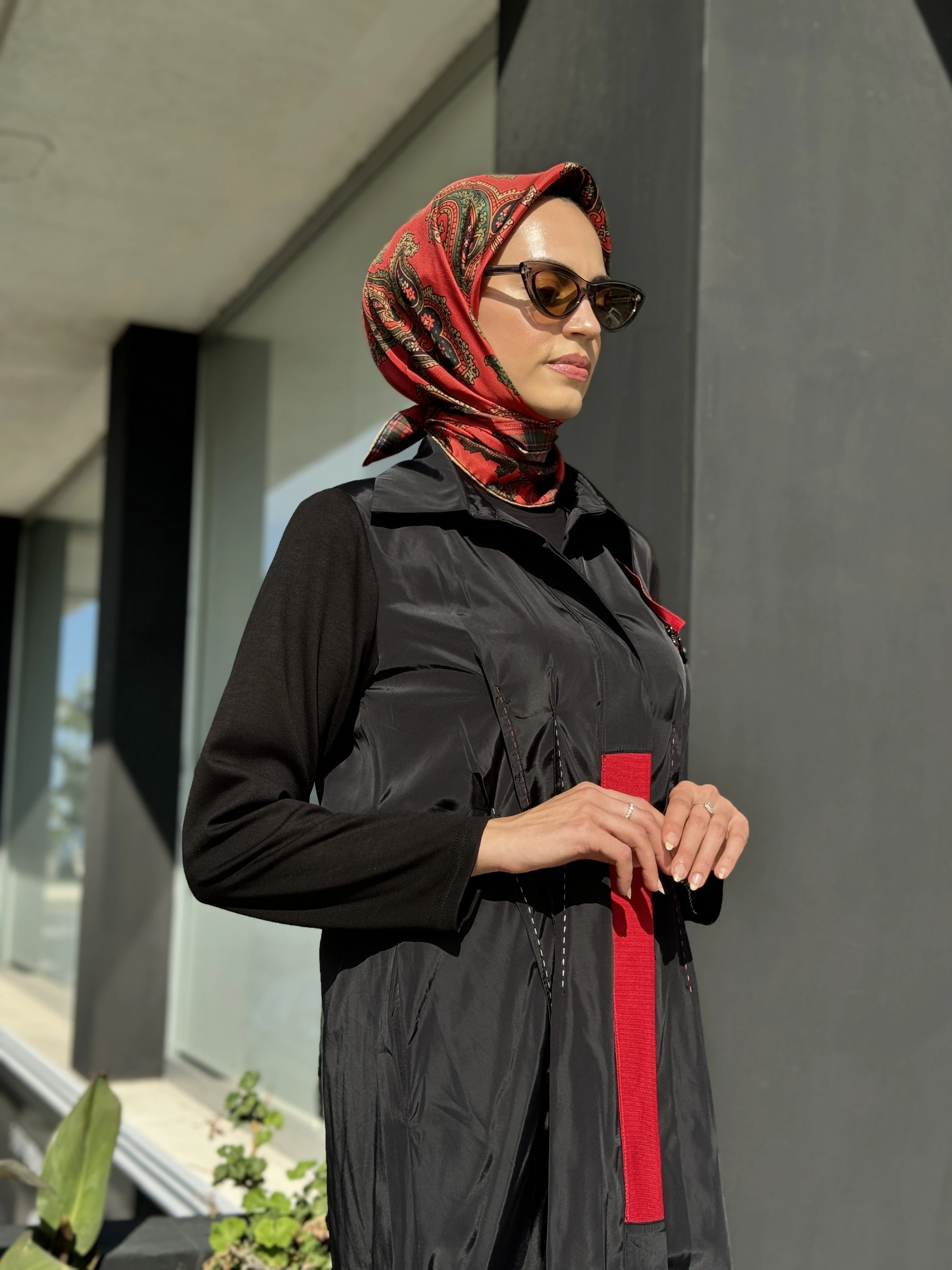 Almarwah Paraşüt Kumaş Maxi Boy Spor Gömlek 101972