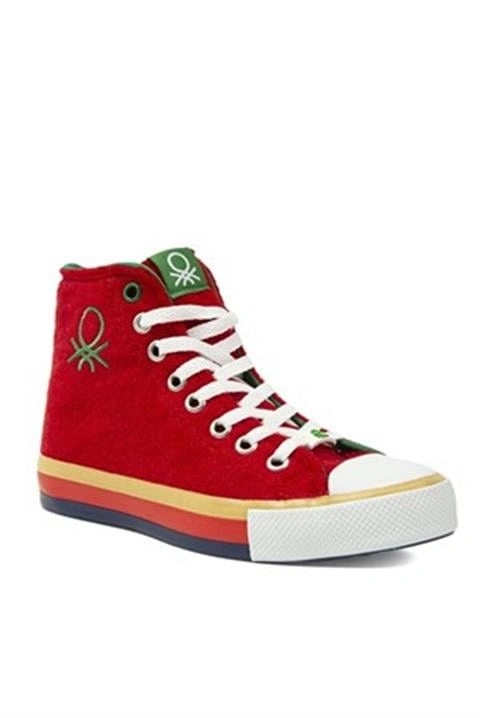 Benetton 30540 Kadın Keçe Ayakkabı