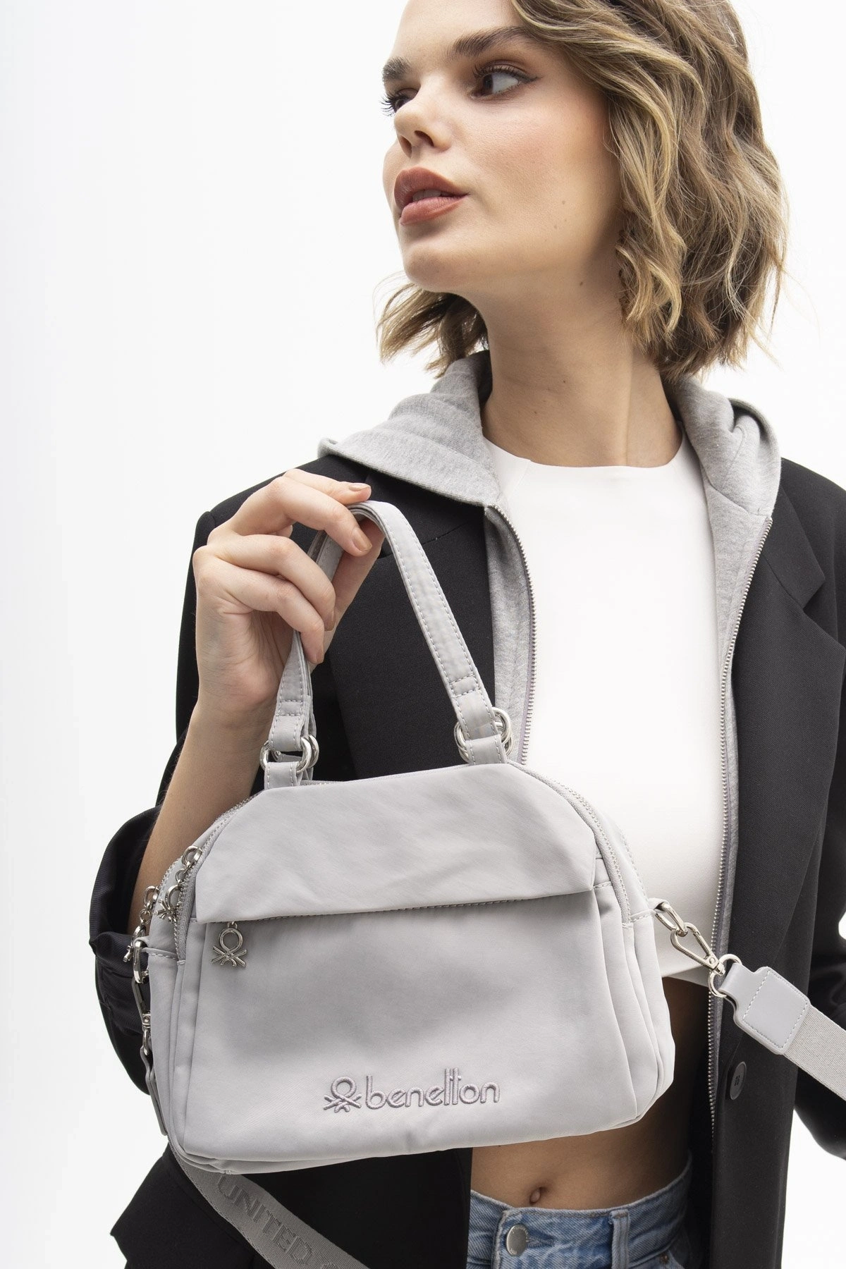 Benetton El Omuz Çantası BNT1193