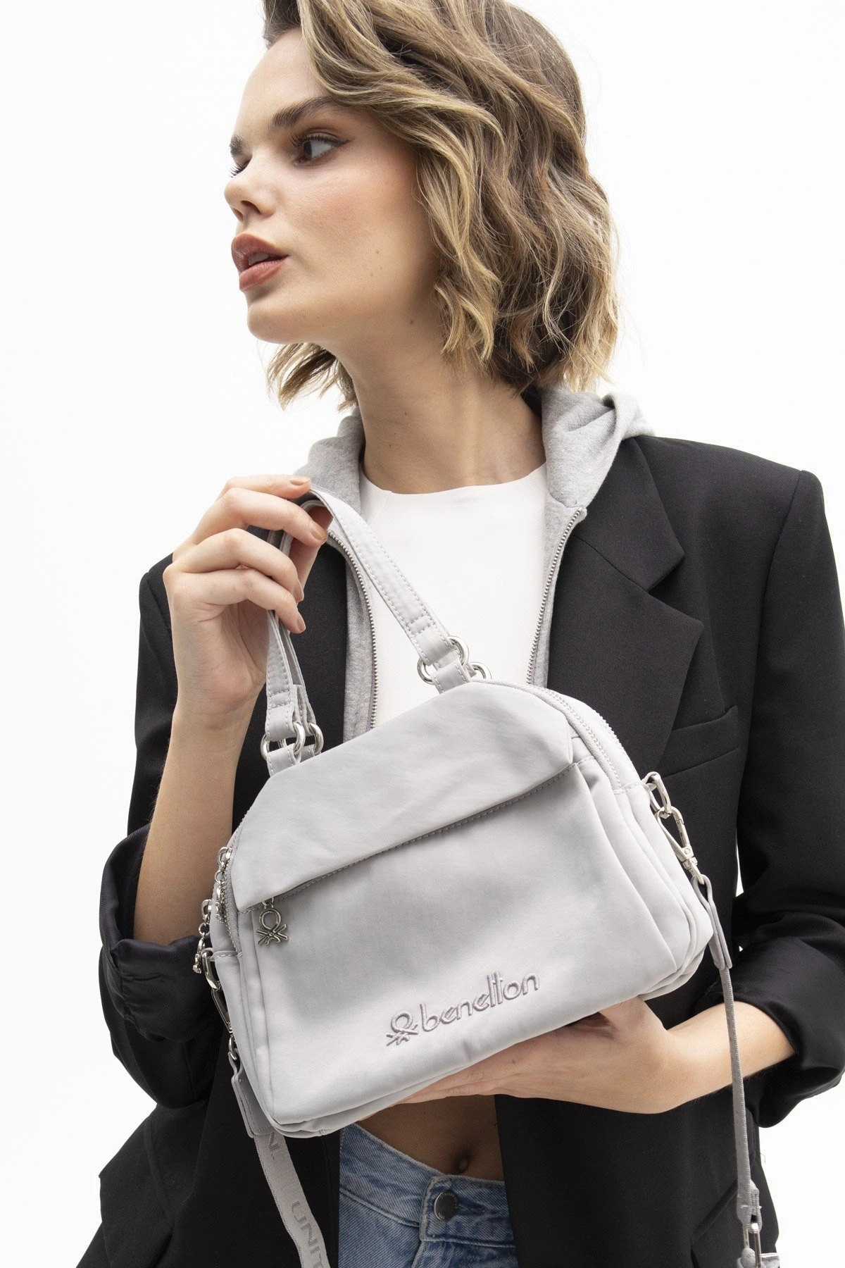 Benetton El Omuz Çantası BNT1193