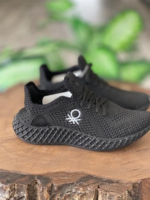 Benetton Siyah Kadın Spor Ayakkabı BN30009