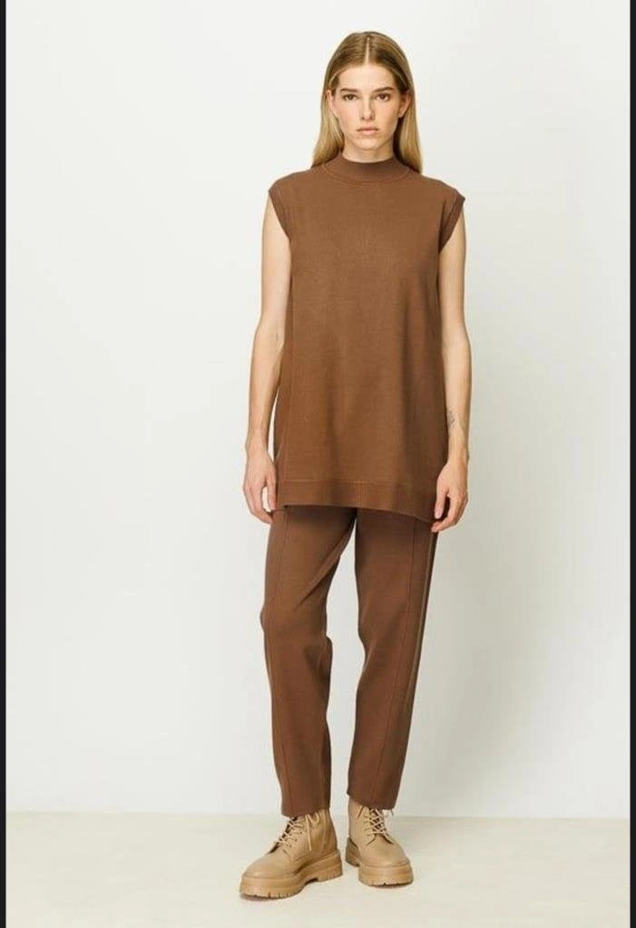 Ghisa Kolsuz Triko Tunik G4659