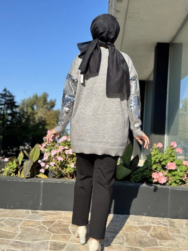 Ghisa Payet Detaylı Düğmeli Triko Hırka G241404