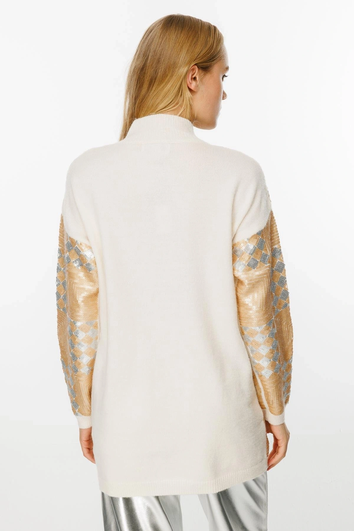 Ghisa Payet Detaylı Triko Tunik G241466