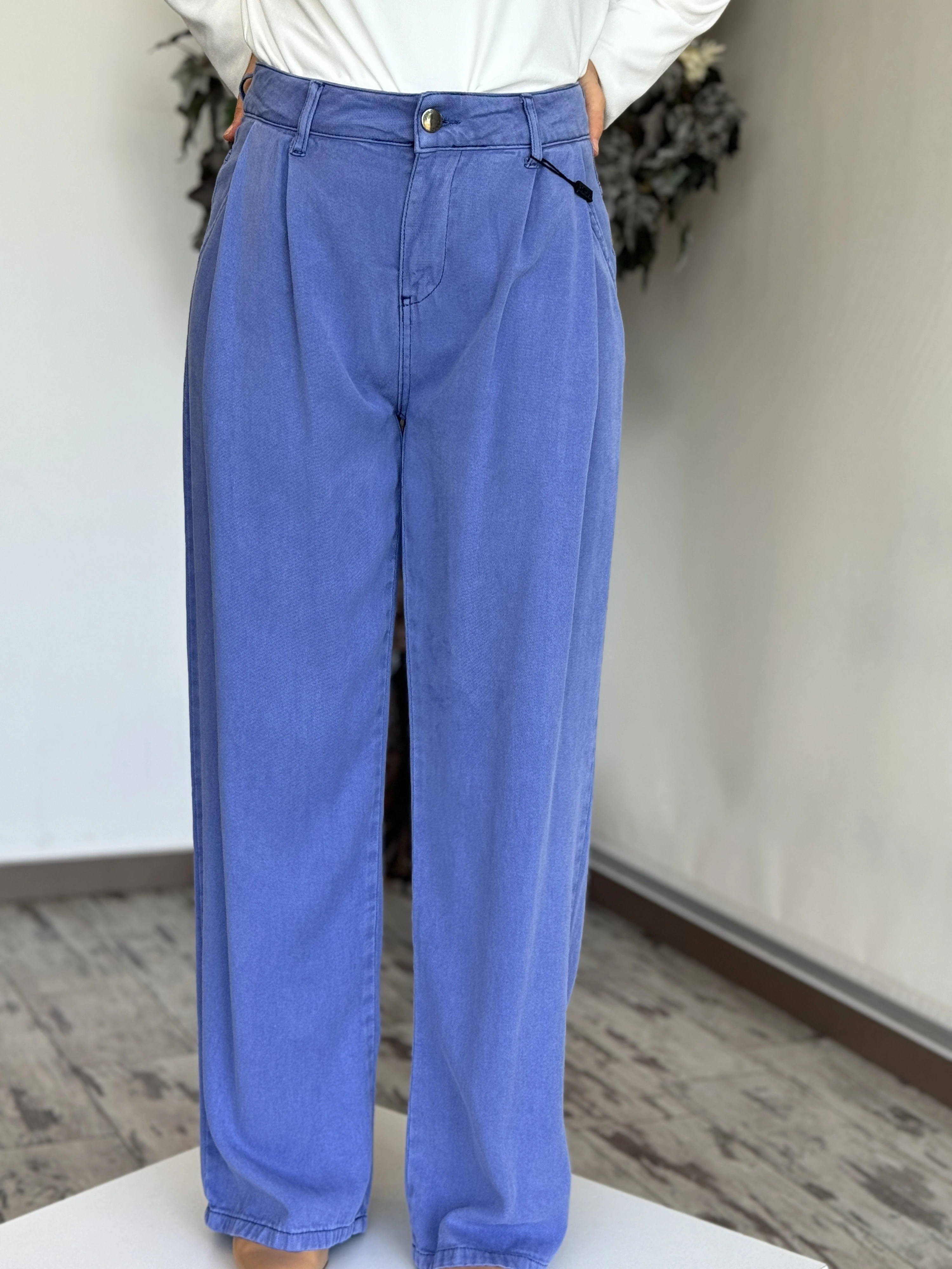 Ghisa Tencel Cepli Pantolon 8618