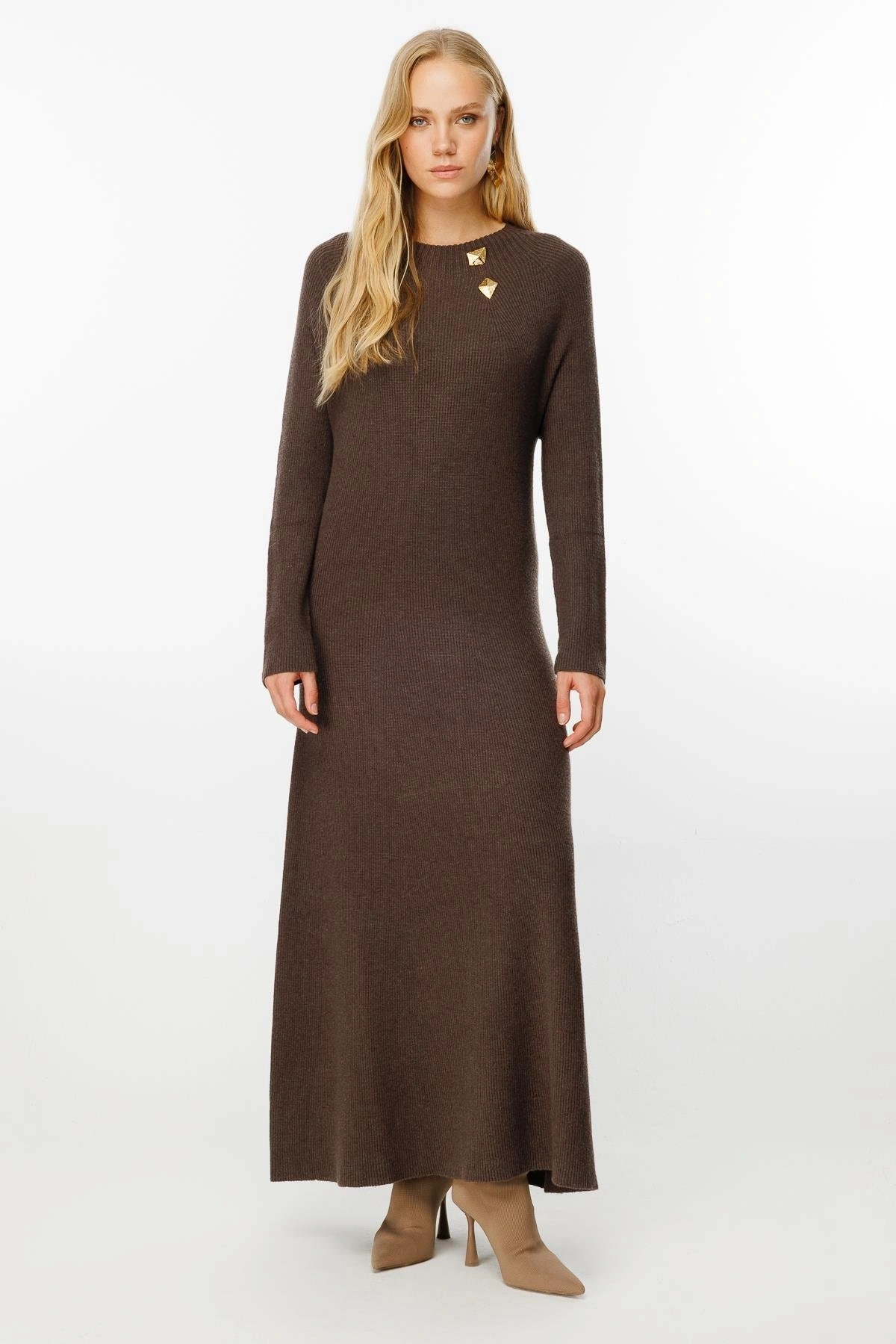 Ghisa Triko Elbise G4655