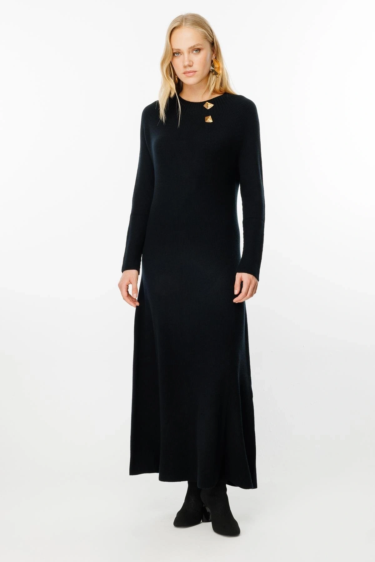 Ghisa Triko Elbise G4655