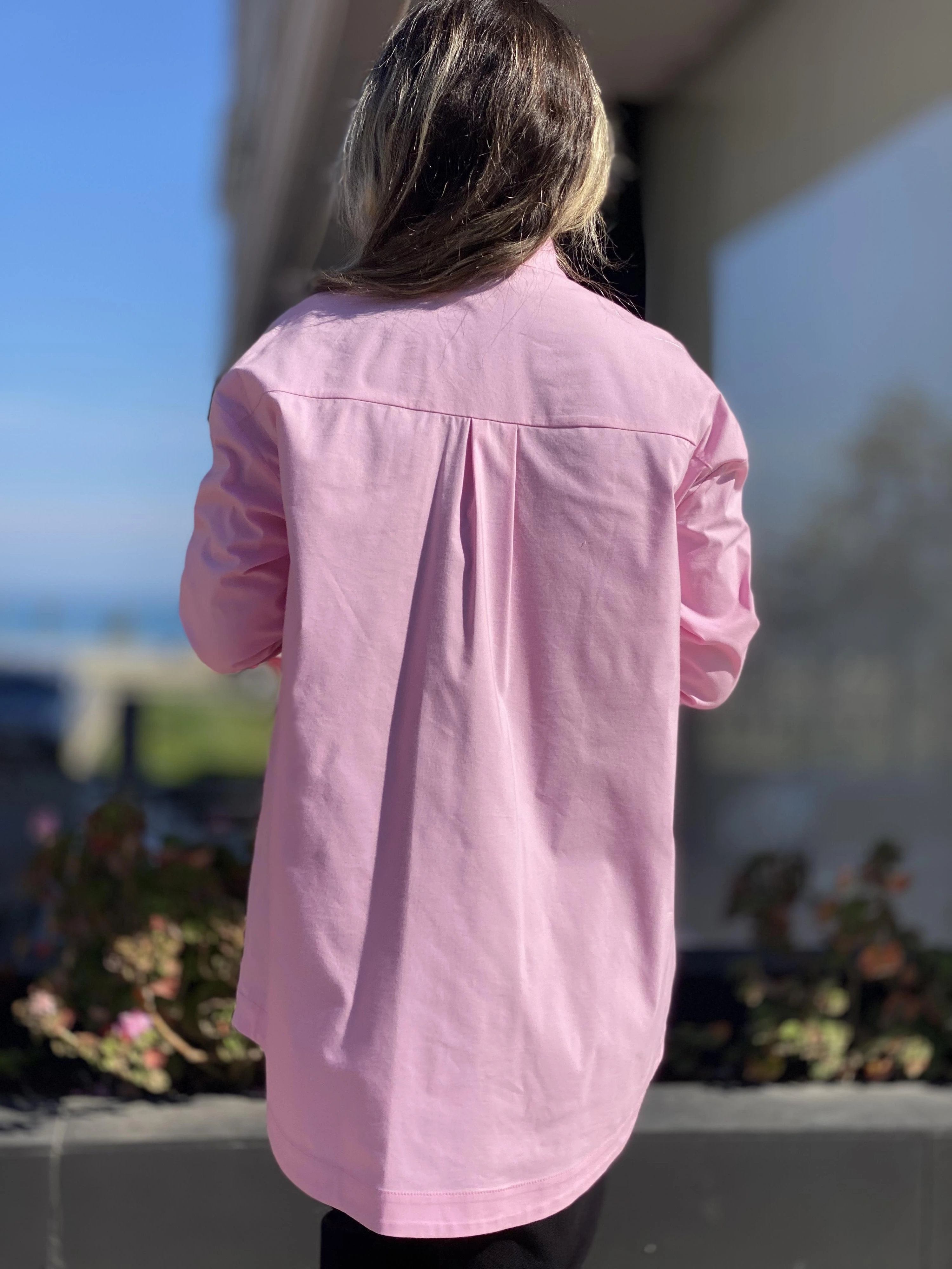 Ghisa Yakası Kuşaklı Gömlek G4521