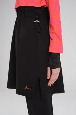 Haşema Esila Serisi Fuşya-Turuncu-Siyah Tam Tesettür Tek Mayo Üstü HSM2934