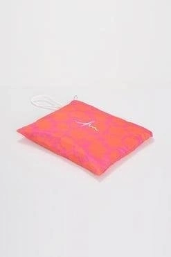 Haşema Esila Serisi Fuşya-Turuncu-Siyah Tam Tesettür Tek Mayo Üstü HSM2934