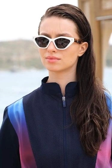 Haşema Simay Mor-Laci 4 Parça Mayo Takımı HSM5003