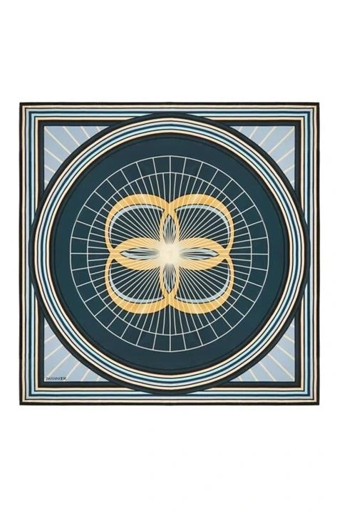 İmannoor Logo-2 Tivil İpek Eşarp 90x90 22K4031