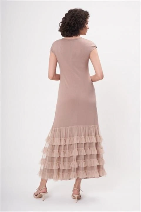 İnvee Altı Tütülü O Kol Uzun İçlik / Astar 6308