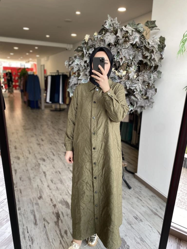 İnvee Çıtçıtlı Gömlek Yaka Kap 7039