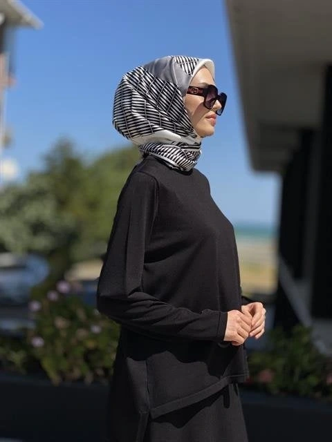 İnvee Etek Üstü Rayon Triko Tunik 6902