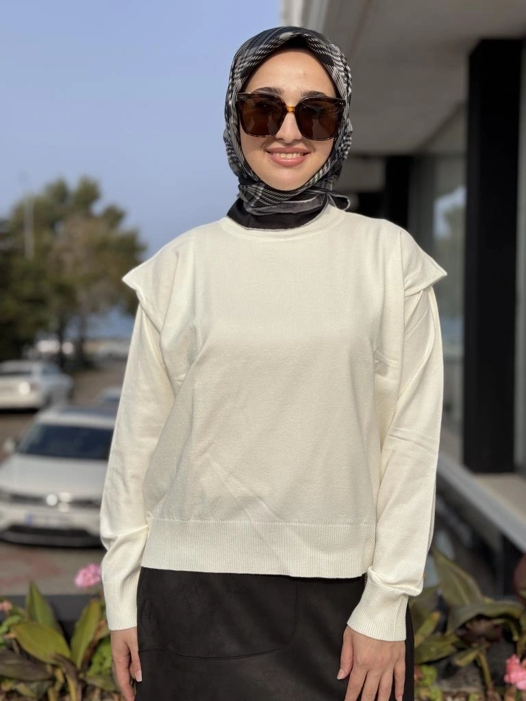 Kahma Balıkçı Yaka Triko Kazak