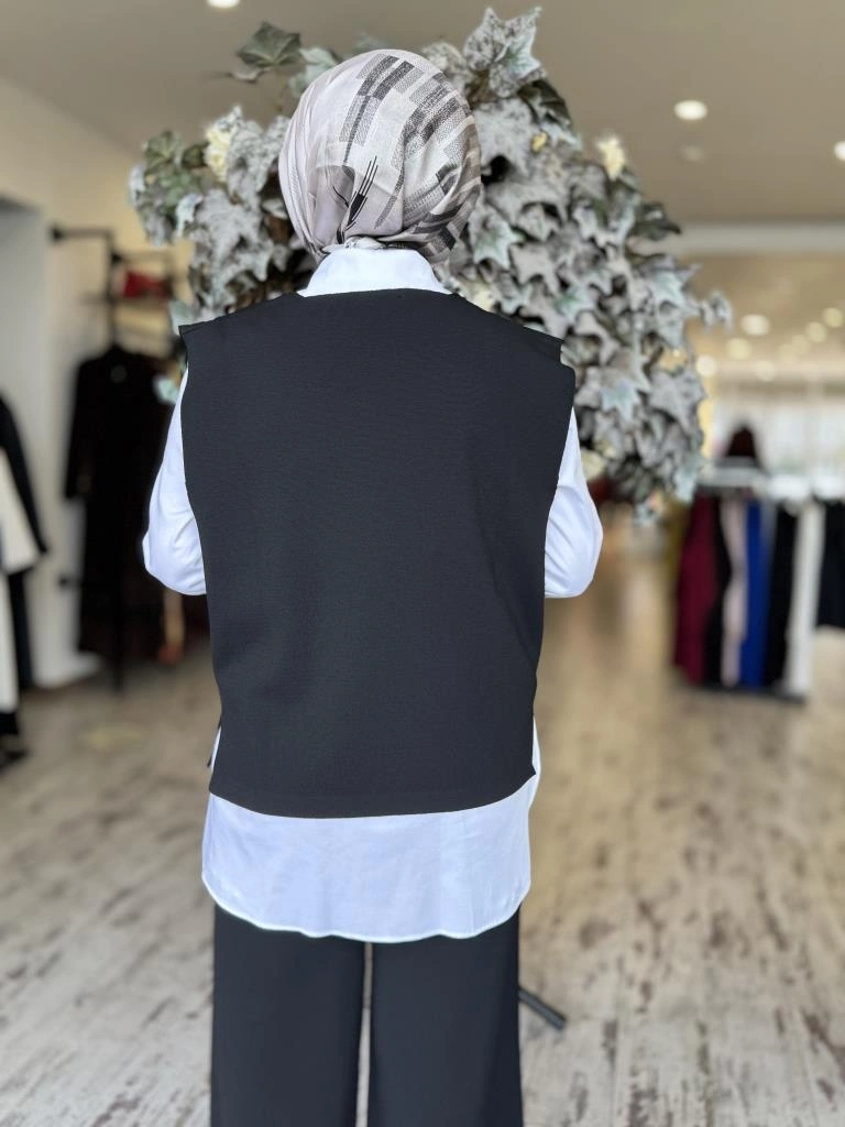 Kahma Pulpayet Detaylı Triko Süveter