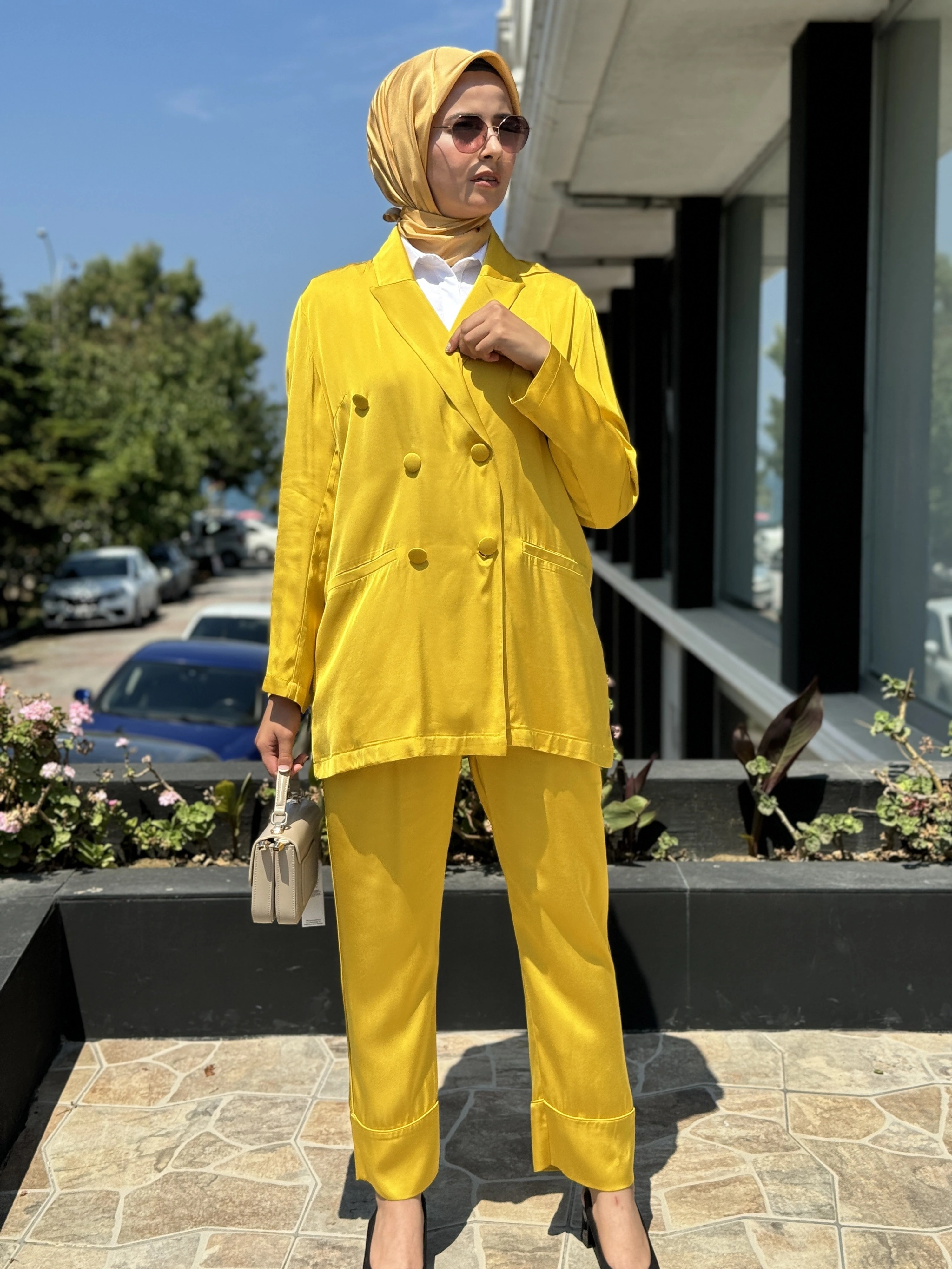 Lisa Saten Hardal Ceket 3102