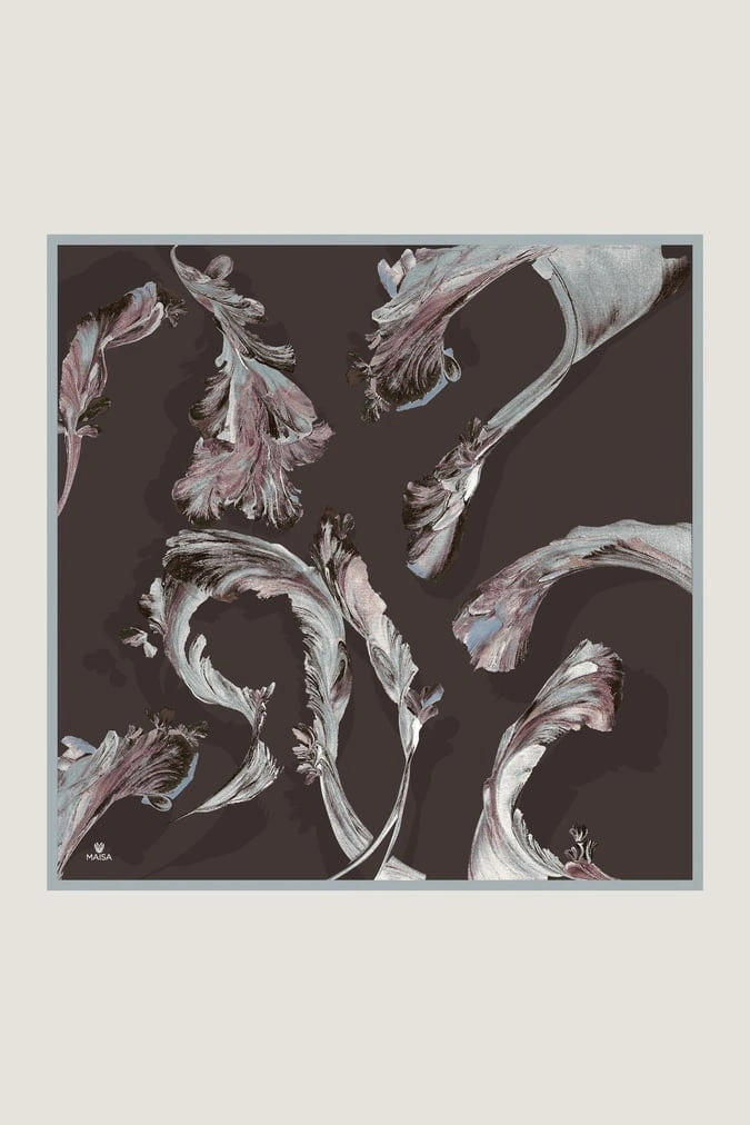 Maisa Ani 90X90 Twil İpek Eşarp