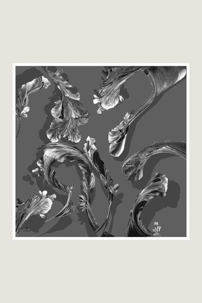 Maisa Ani 90X90 Twil İpek Eşarp