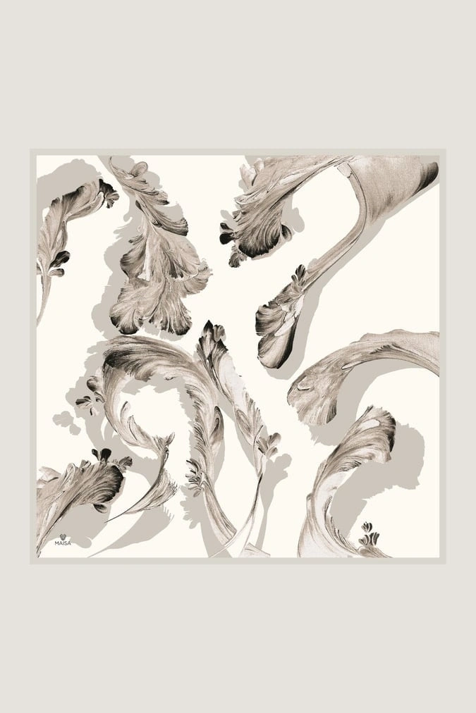 Maisa Ani 90X90 Twil İpek Eşarp