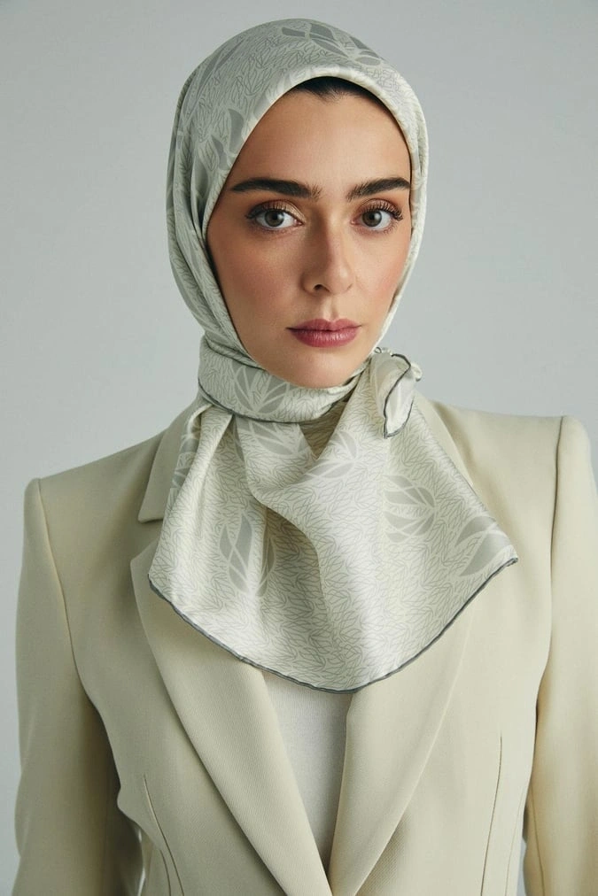 Maisa Lavi 90X90 Twil İpek Eşarp