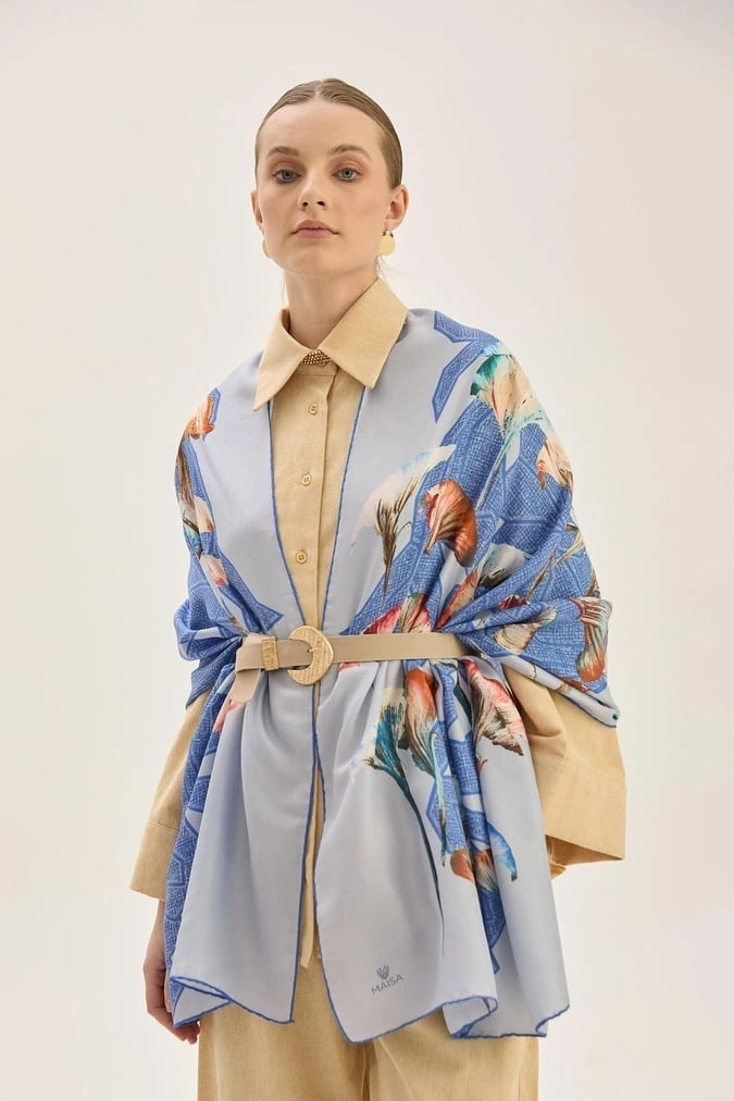 Maisa Lema 70x190 Pamuk İpek Şal