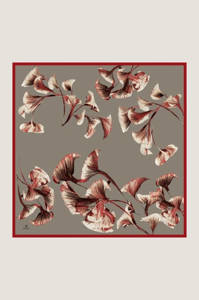 Maisa Misk 90X90 Twil İpek Eşarp