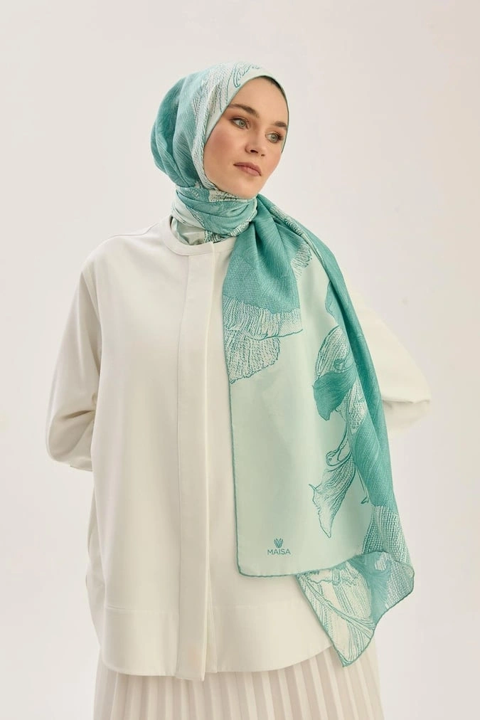 Maisa Reşha 70x190 Pamuk İpek Şal