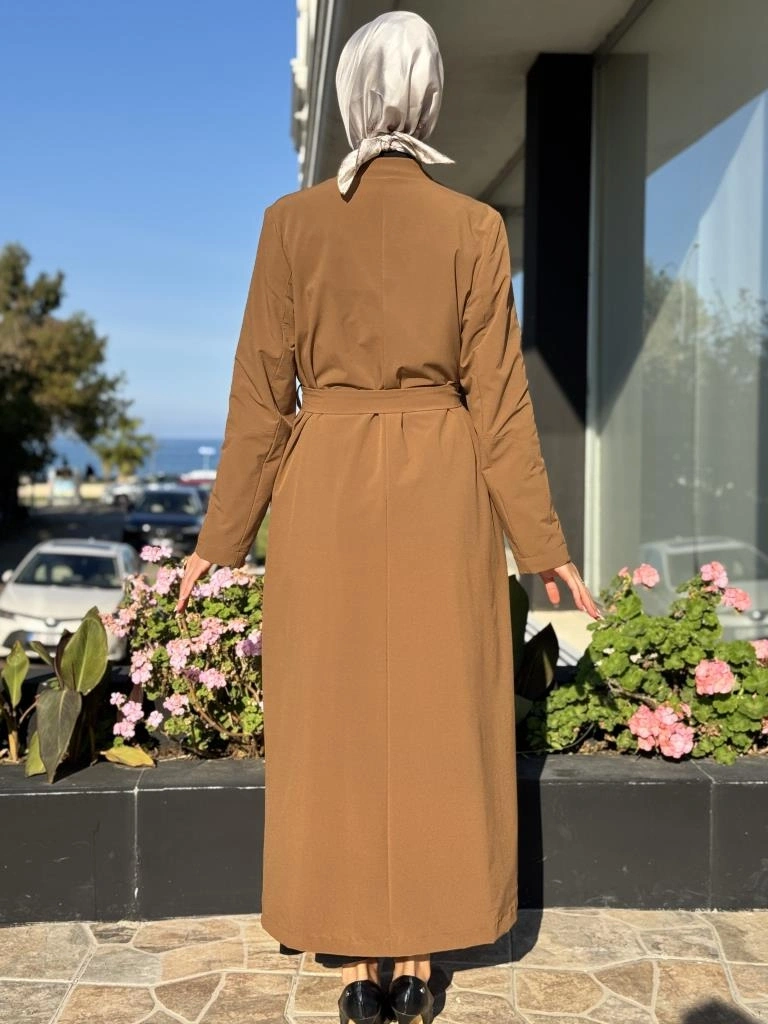 Misswhence Çıtçıtlı Pardesü 36525