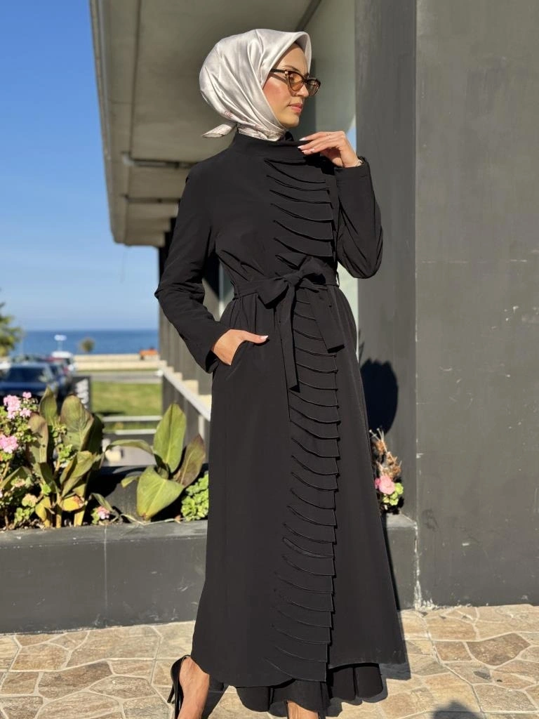 Misswhence Çıtçıtlı Pardesü 36525