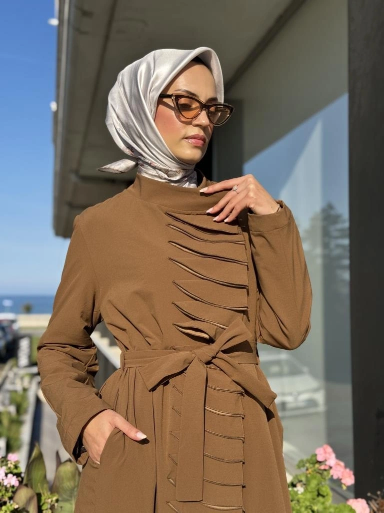 Misswhence Çıtçıtlı Pardesü 36525