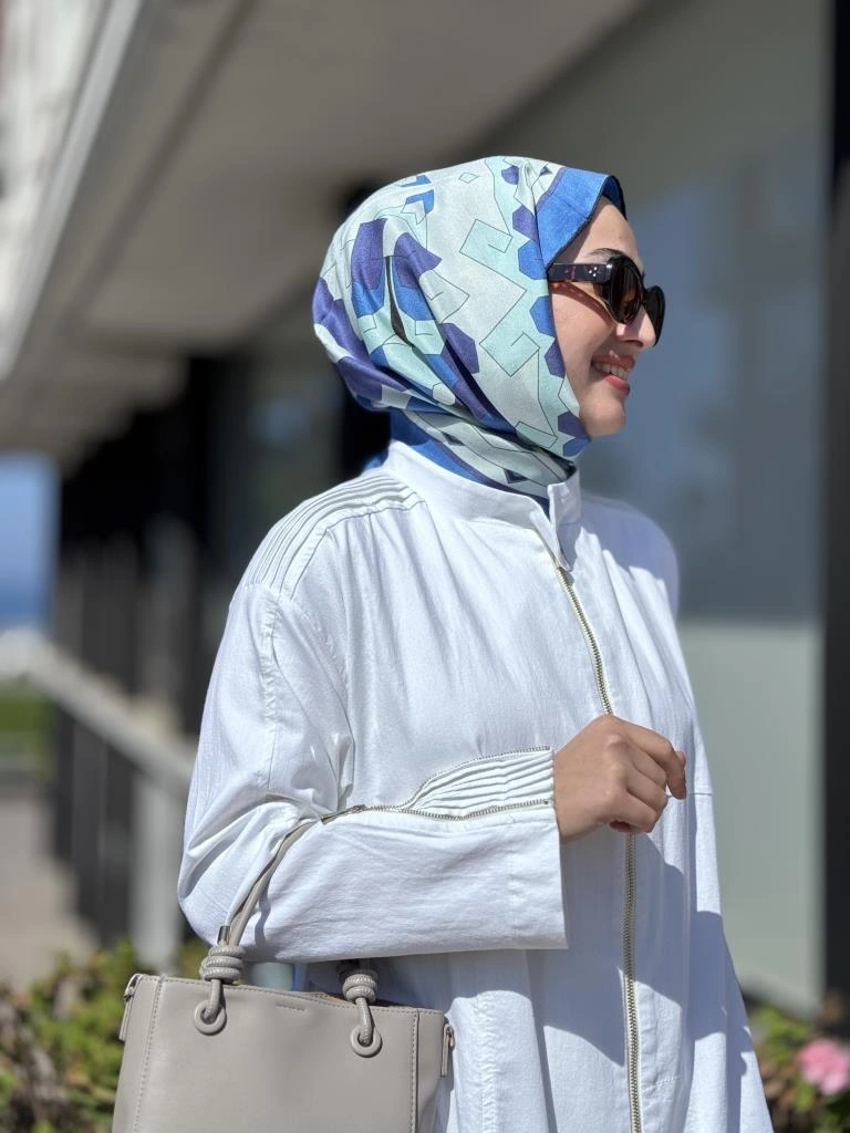 Misswhence Drape Detaylı Fermuarlı Kot Pardesü 37507