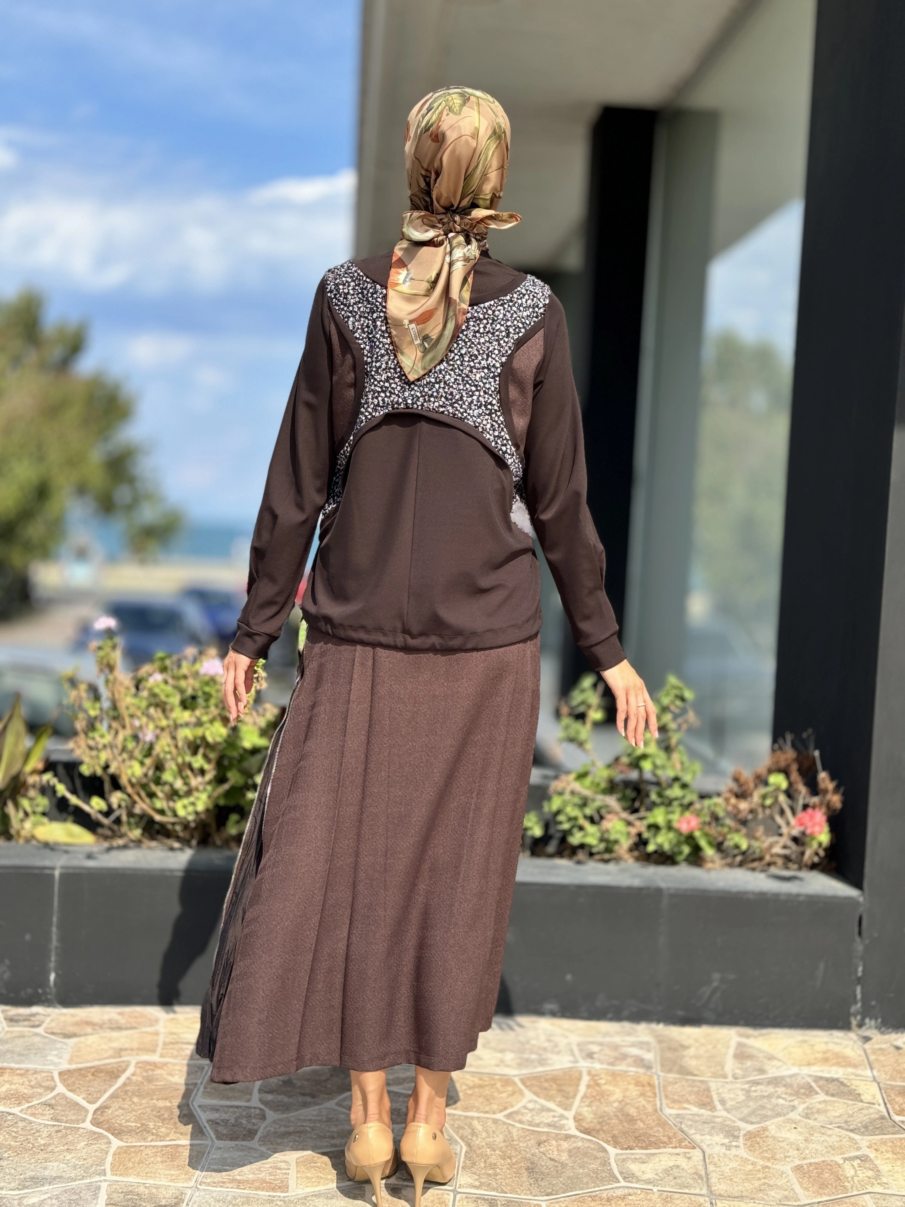 Misswhence Fermuar Detaylı Etek 36904