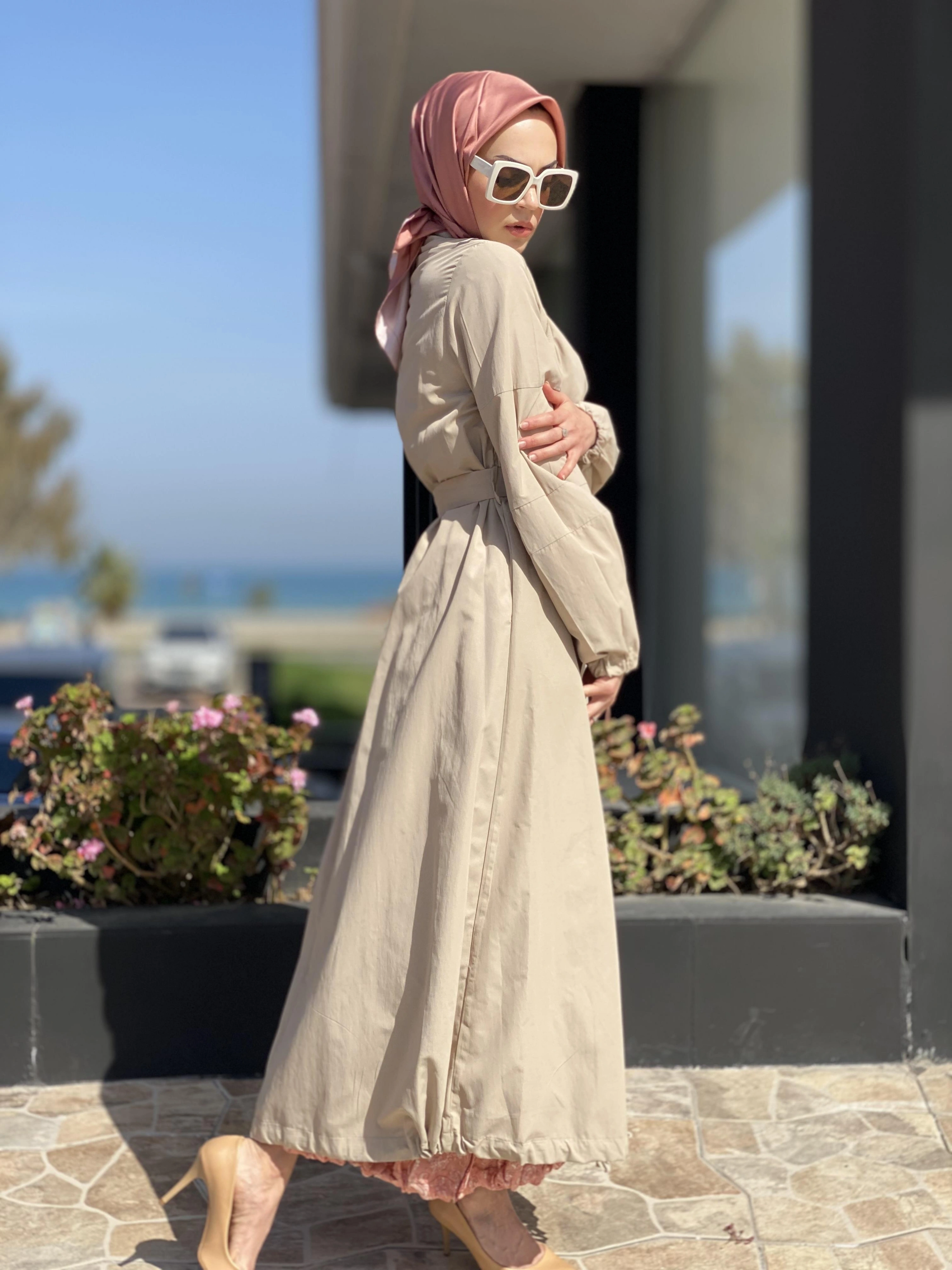 Misswhence Fermuar Detaylı Trenchkot 35503