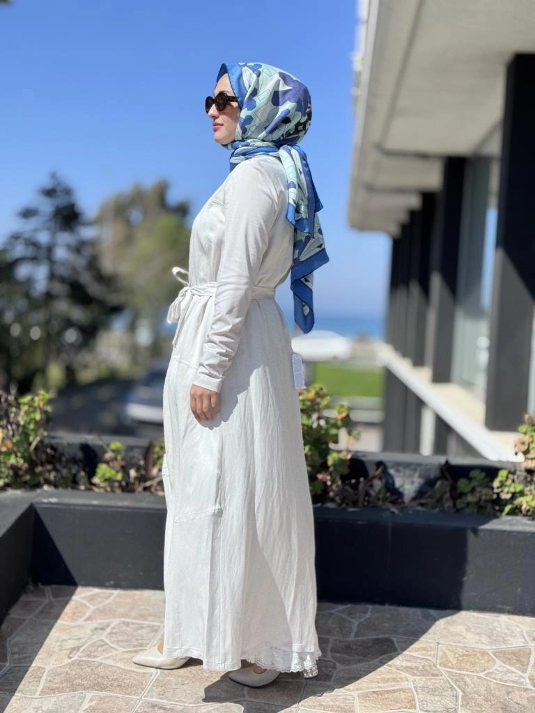 Misswhence İkili Chanel Keten Elbise 37806